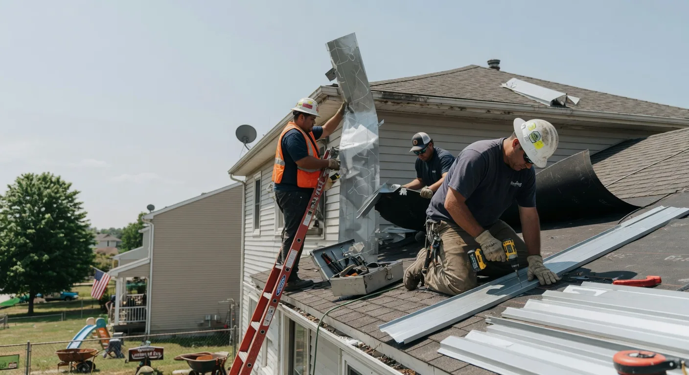 Storm Damage Metal Roof Repair in Rainsville, NM